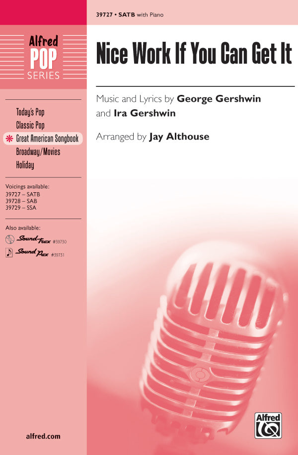 Nice Work If You Can Get It Sheet Music Preview