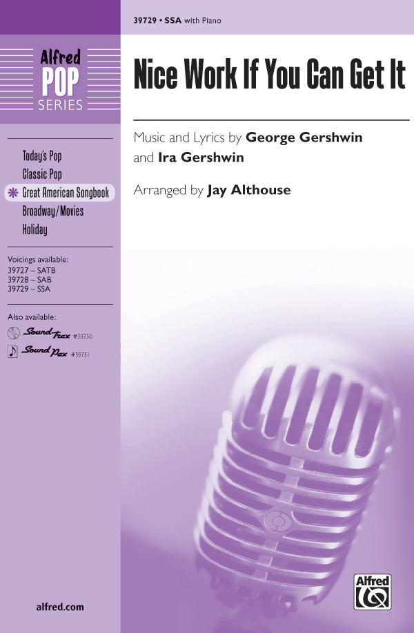 Nice Work If You Can Get It Cover Image