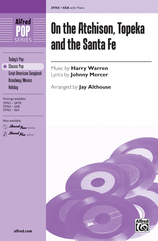 On the Atchison, Topeka and the Santa Fe Sheet Music Preview