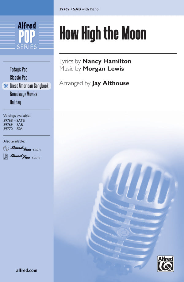 How High the Moon Sheet Music Preview
