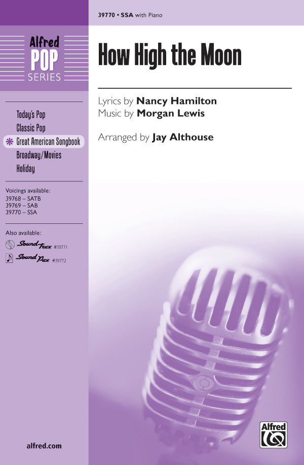 How High the Moon Sheet Music Preview