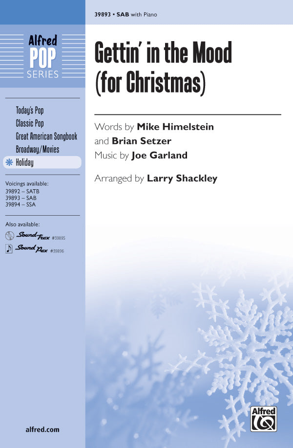 Gettin' in the Mood (for Christmas) Sheet Music Preview