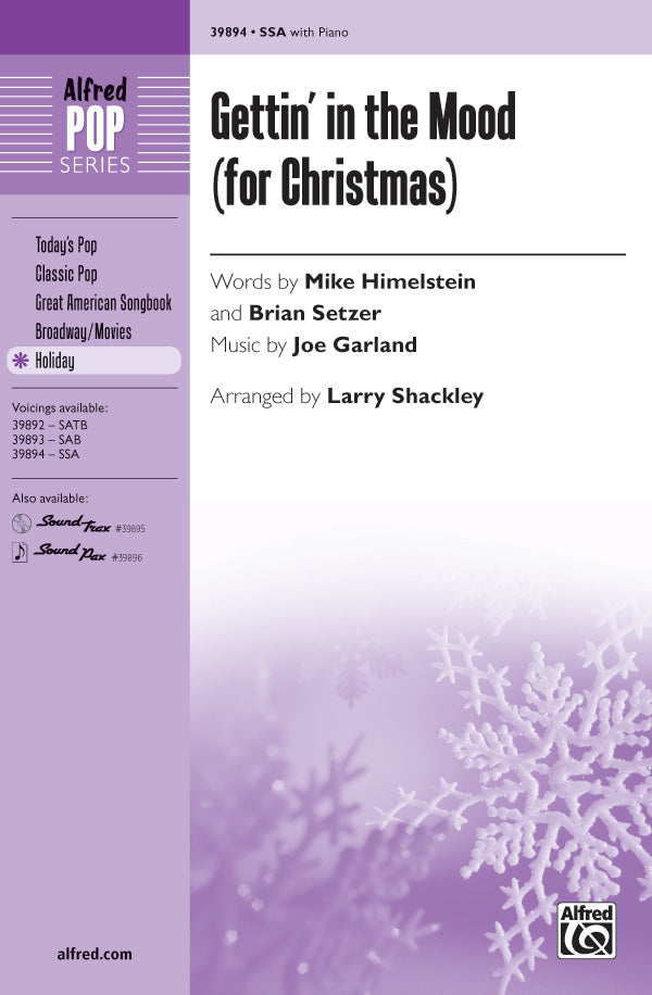 Gettin' in the Mood (for Christmas) Sheet Music Preview