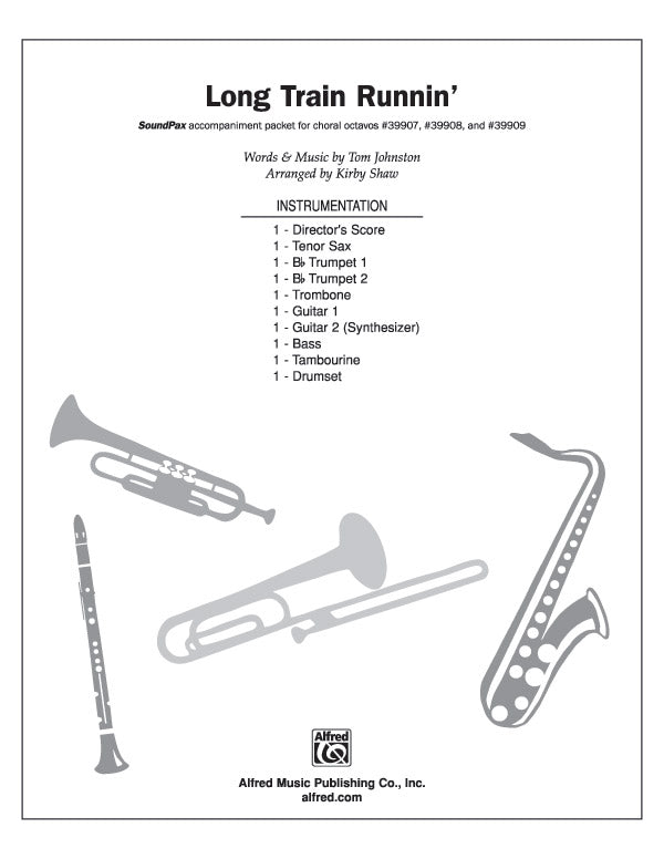 Long Train Runnin': Synthesizer Sheet Music Preview