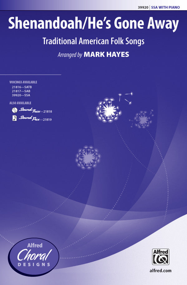 Shenandoah / He's Gone Away Sheet Music Preview
