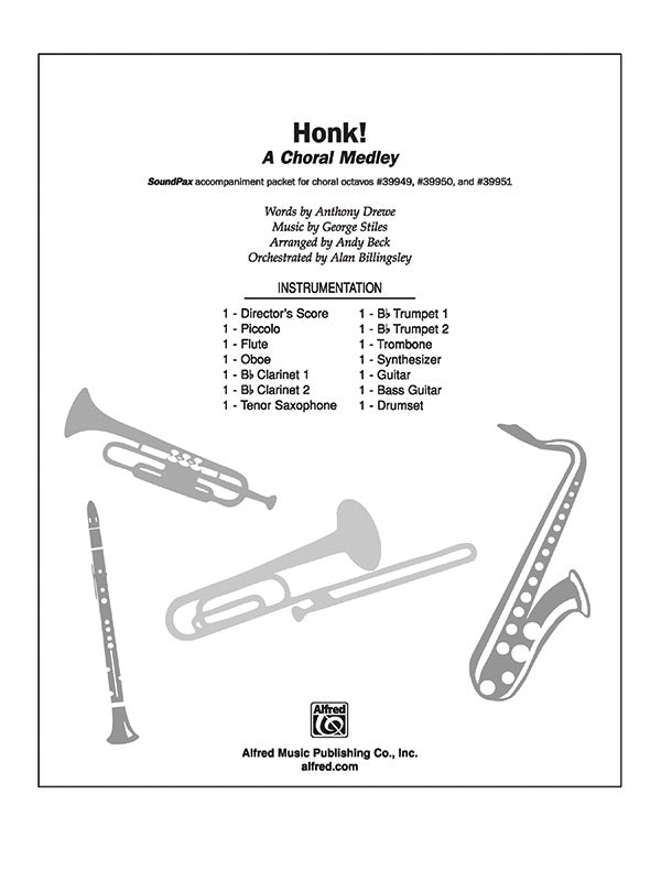 Honk! Sheet Music Preview
