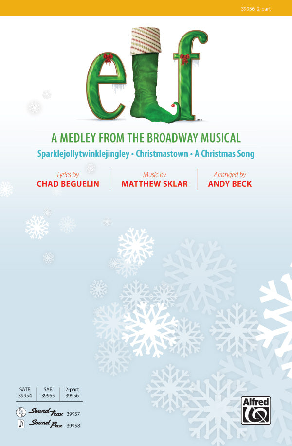 Elf: A Medley from the Broadway Musical Cover Image