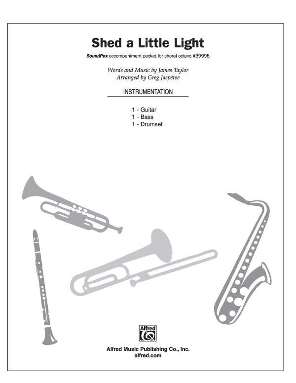 Shed a Little Light: Drums Sheet Music Preview