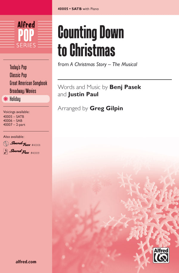 Counting Down to Christmas (from <i>A Christmas Story: The Musical</i>) Sheet Music Preview