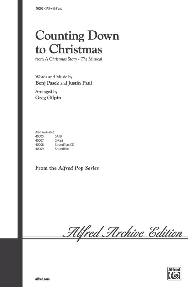 Counting Down to Christmas Cover Image