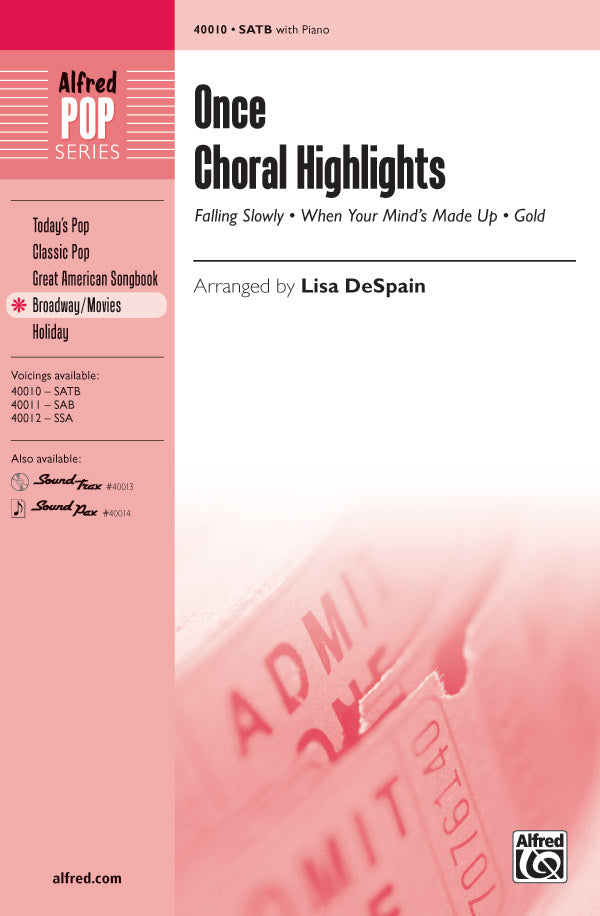 Once Sheet Music Preview