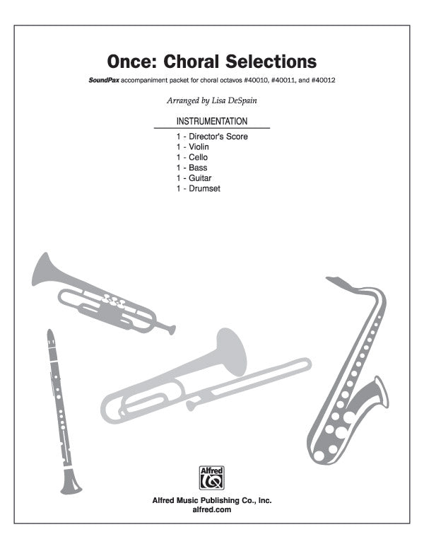 Once: 1st Violin Sheet Music Preview