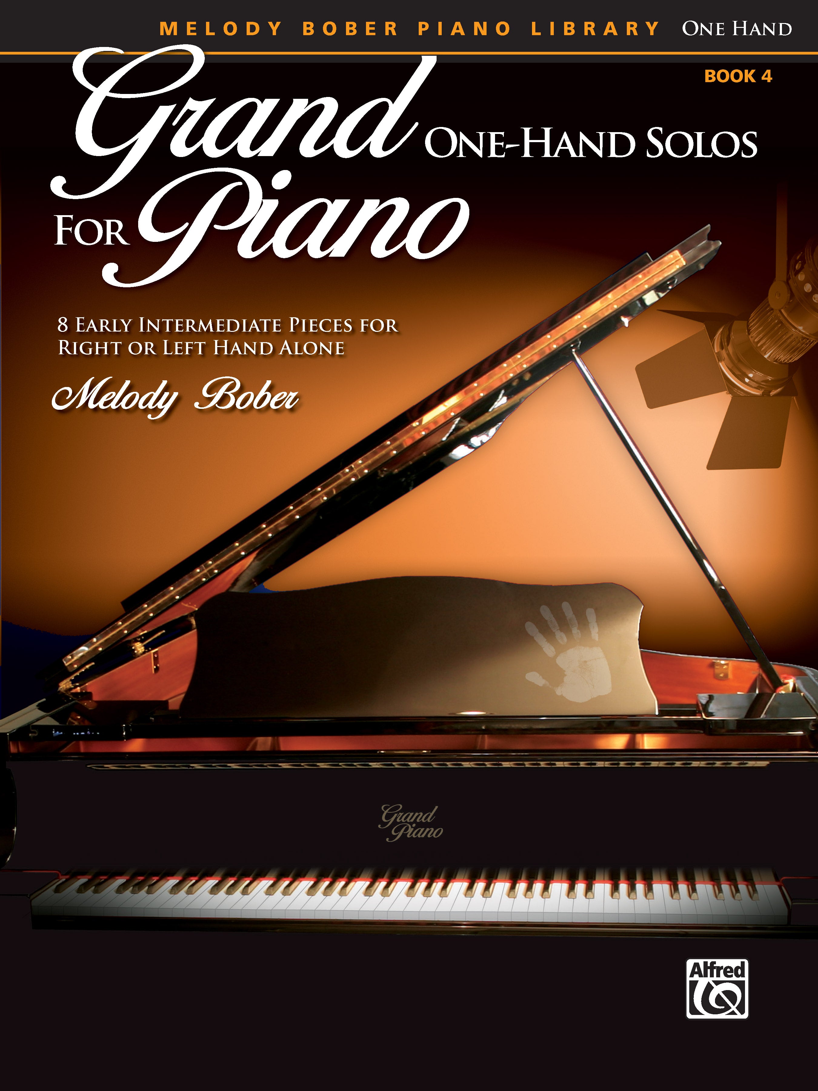 Grand One-Hand Solos for Piano, Book 4 Cover Image