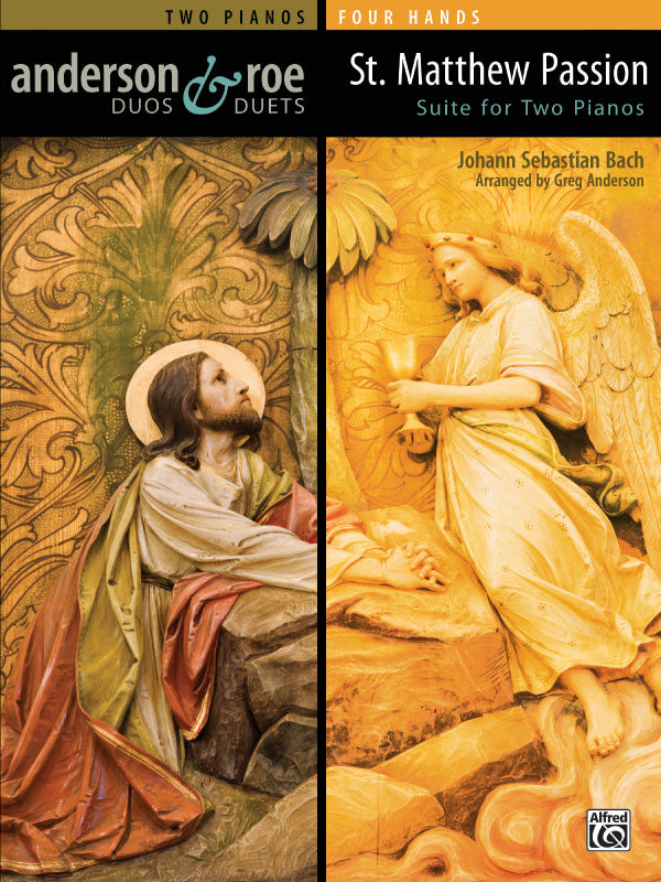 St. Matthew Passion Suite for Two Pianos - Piano Duo (2 Pianos, 4 Hands) Sheet Music Preview