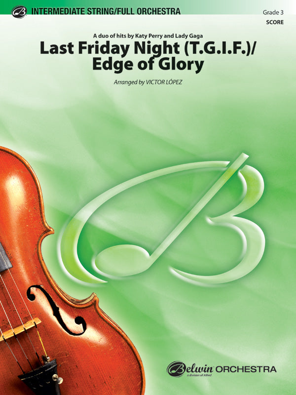 Last Friday Night (T.G.I.F.) / Edge of Glory: Tuba Sheet Music Preview