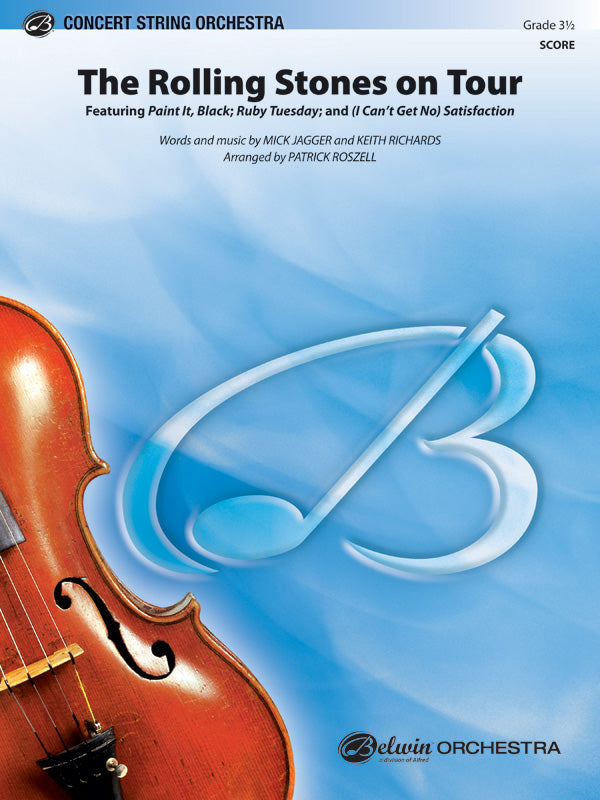 The Rolling Stones on Tour: Score Sheet Music Preview