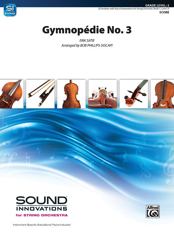 Gymnopédie No. 3: 1st Violin Sheet Music Preview