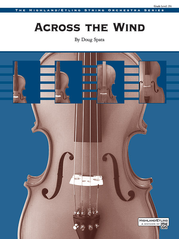 Across the Wind: 2nd Violin Sheet Music Preview