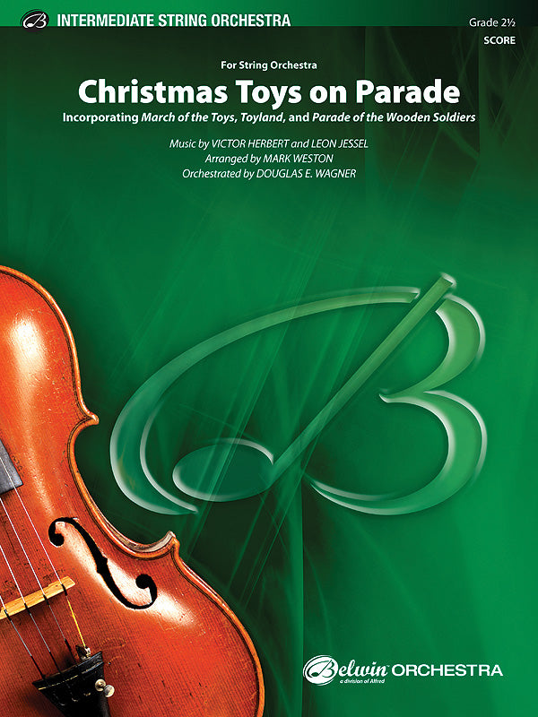 Christmas Toys on Parade: 1st Violin Sheet Music Preview