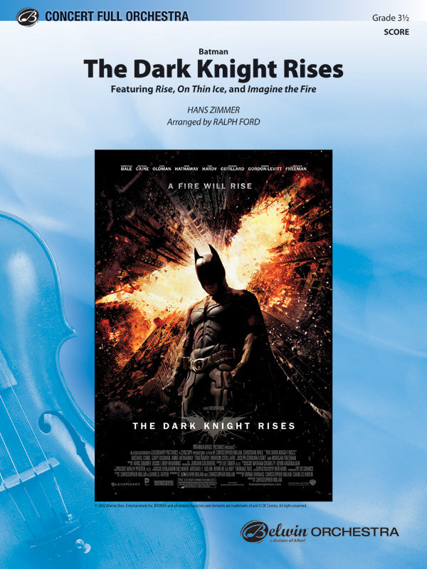 Batman: The Dark Knight Rises: 2nd Percussion Sheet Music Preview