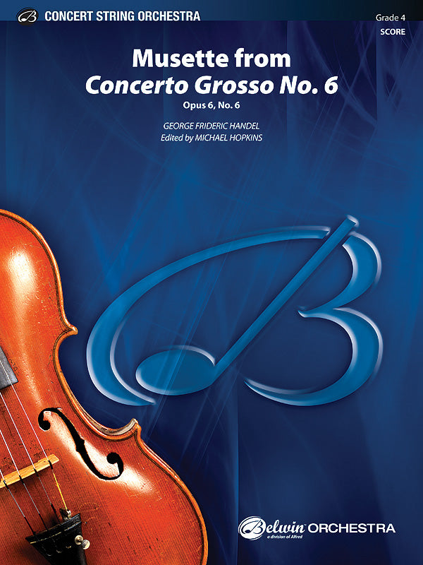 Musette from Concerto Grosso No. 6: Violin 2 Concertino Sheet Music Preview