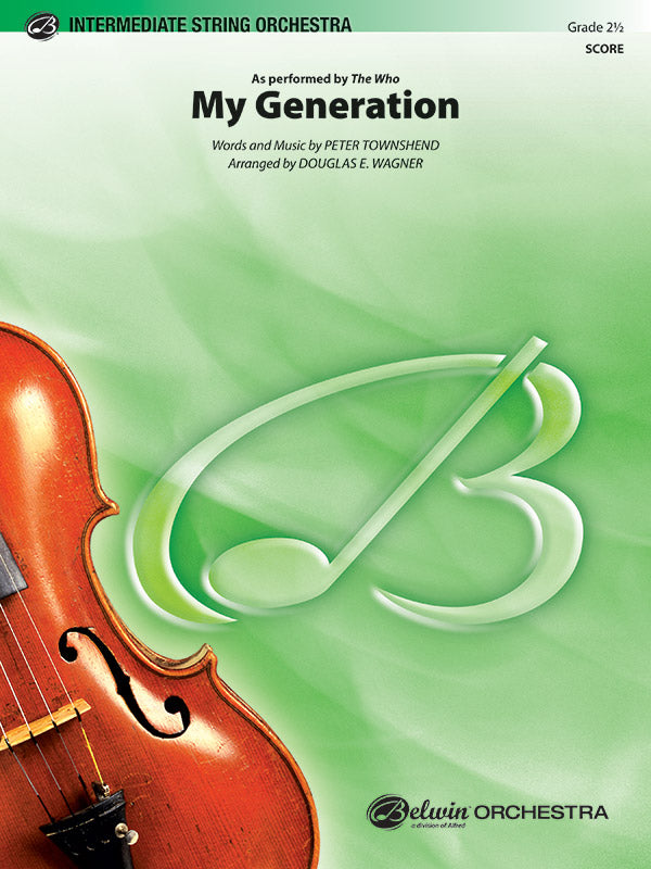 My Generation: Viola Sheet Music Preview