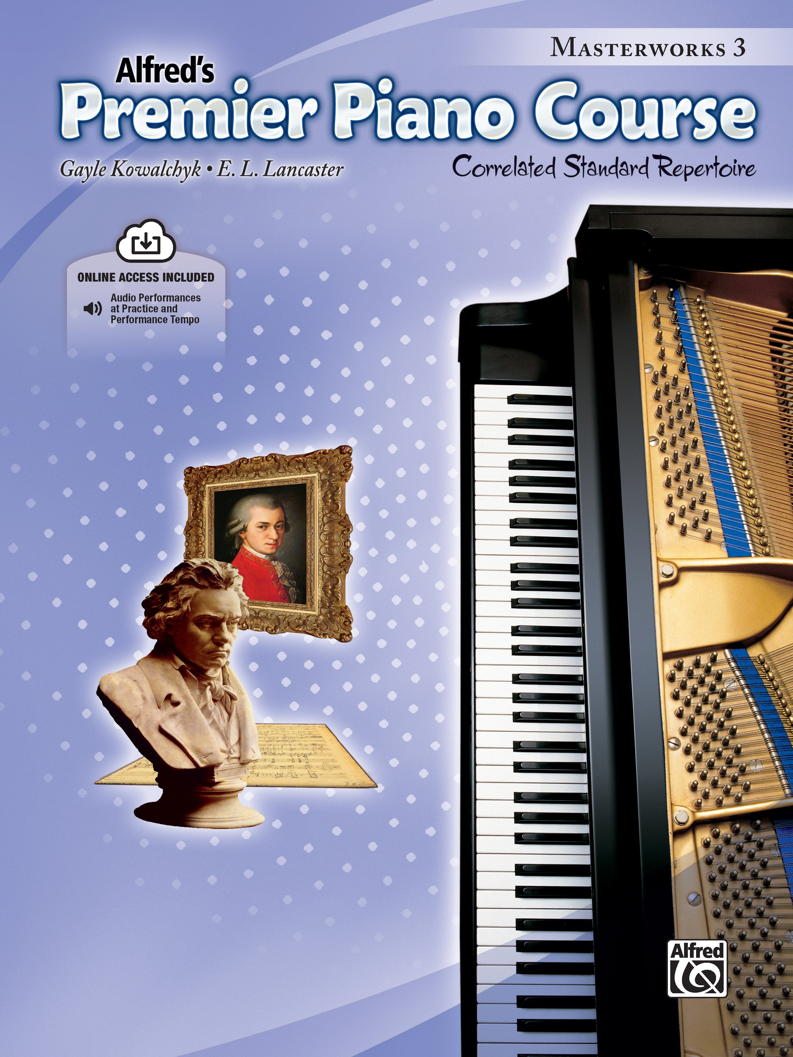 Premier Piano Course, Masterworks 3: Correlated Standard Repertoire Sheet Music Preview