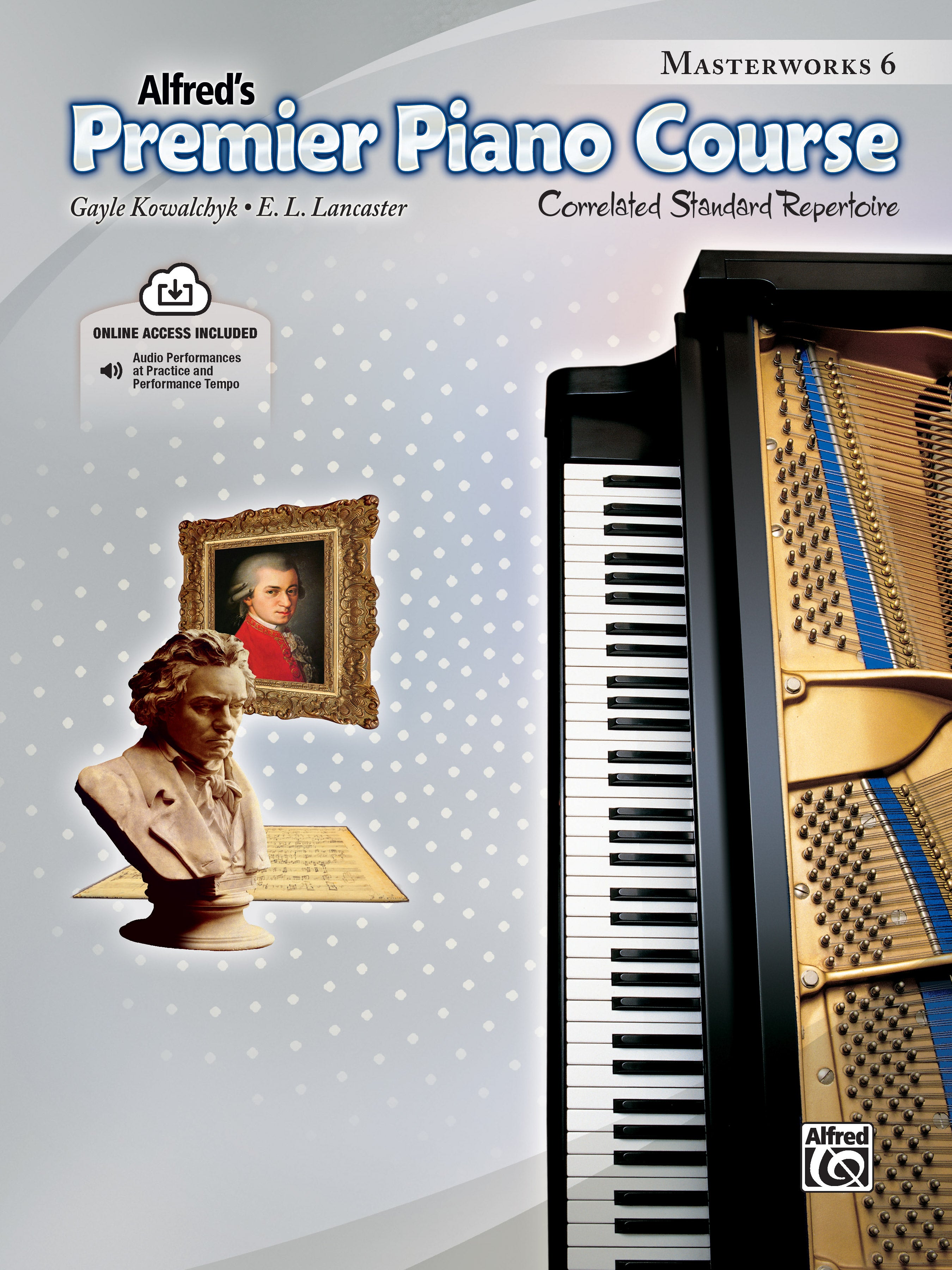 Premier Piano Course, Masterworks 6: Correlated Standard Repertoire Sheet Music Preview