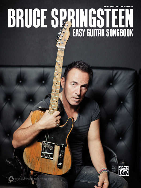 Bruce Springsteen: Easy Guitar Songbook Cover Image