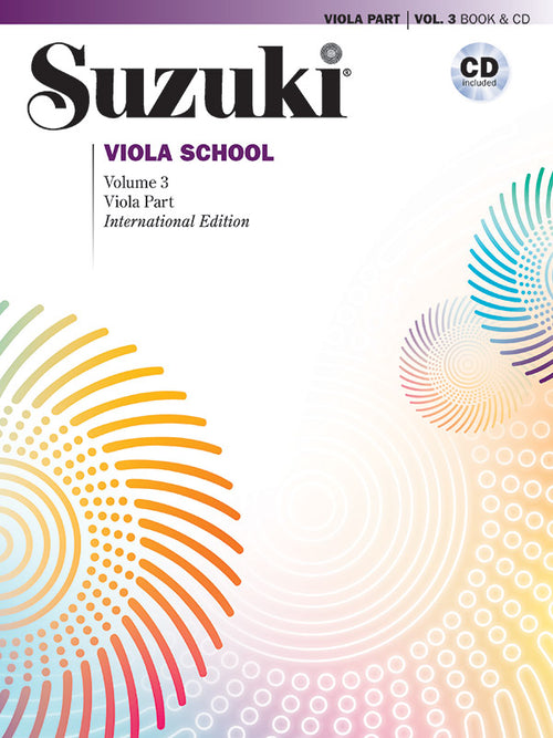 Suzuki Viola School, Volume 3 Cover Image