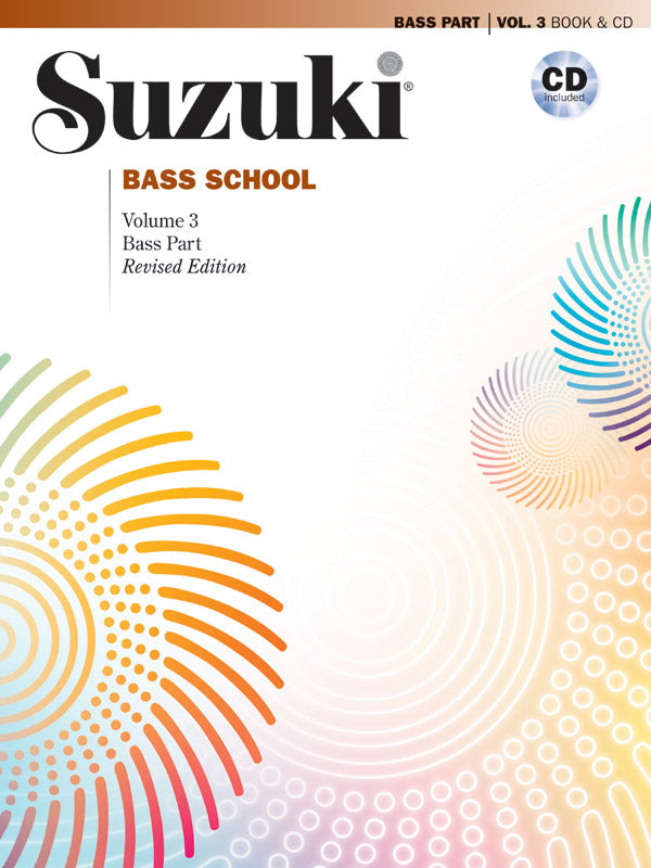 Suzuki Bass School, Volume 3 Cover Image