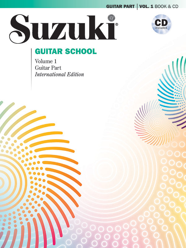 Suzuki Guitar School Guitar Part & CD, Volume 1 Cover Image