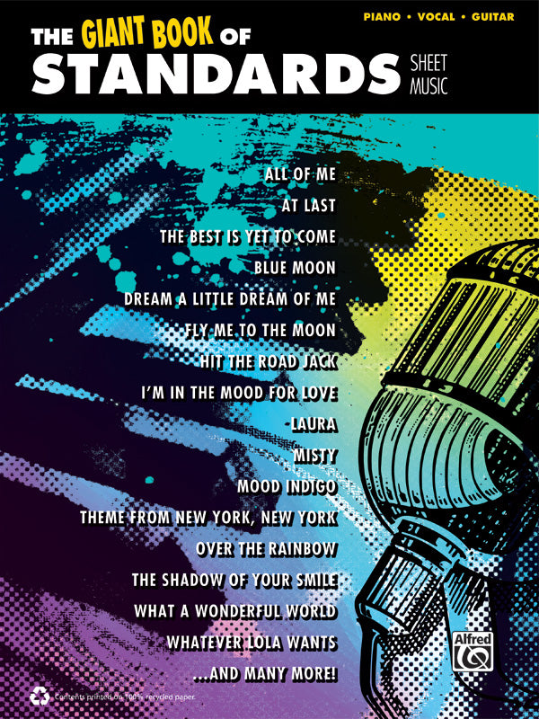 The Giant Book of Standards Sheet Music Cover Image