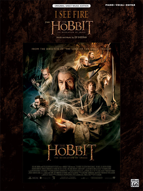 I See Fire (from The Hobbit: The Desolation of Smaug) Sheet Music Preview