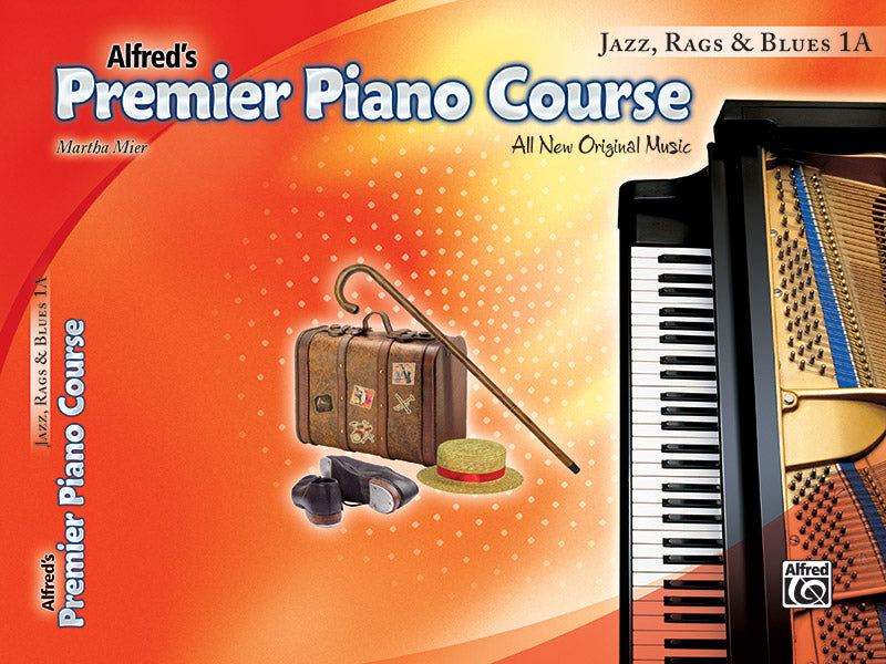 Premier Piano Course, Jazz, Rags & Blues 1A Cover Image