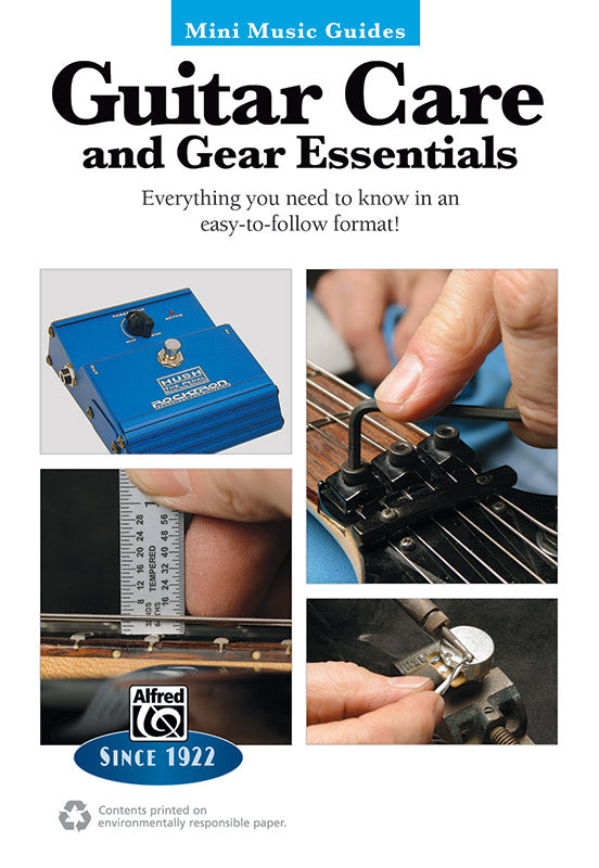 Mini Music Guides: Guitar Care and Gear Essentials Cover Image