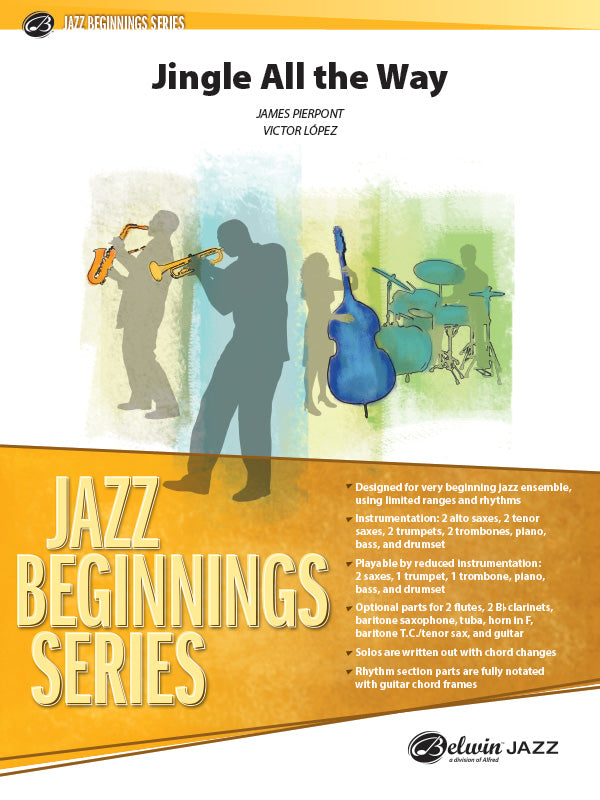 Jingle All the Way: E-flat Alto Saxophone Sheet Music Preview