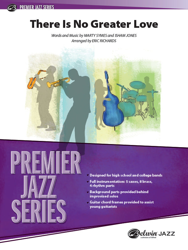 There Is No Greater Love: E-flat Baritone Saxophone Sheet Music Preview