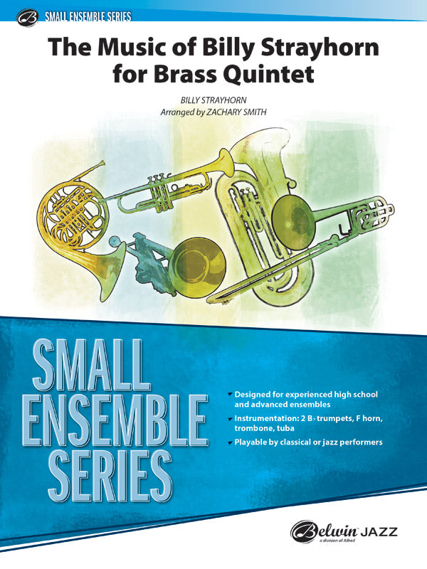 The Music of Billy Strayhorn for Brass Quintet Cover Image