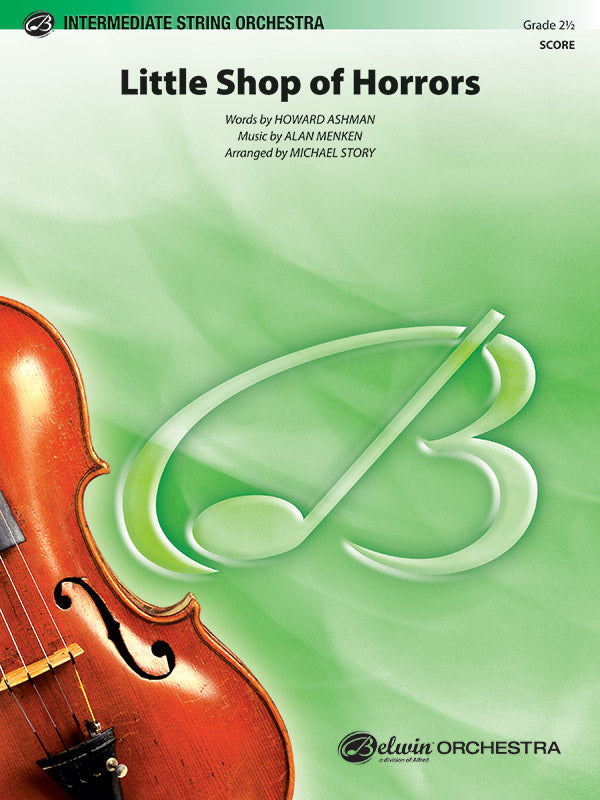 Little Shop of Horrors: String Bass Sheet Music Preview