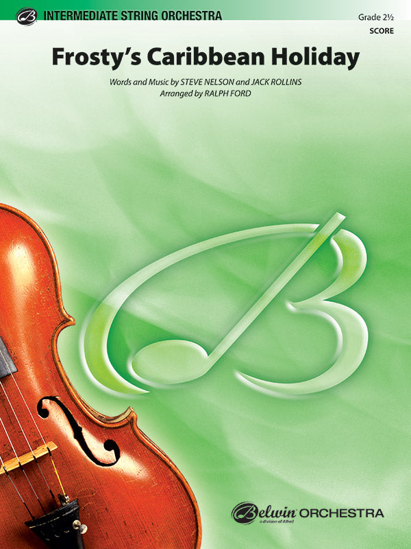 Frosty's Caribbean Holiday: Score Sheet Music Preview