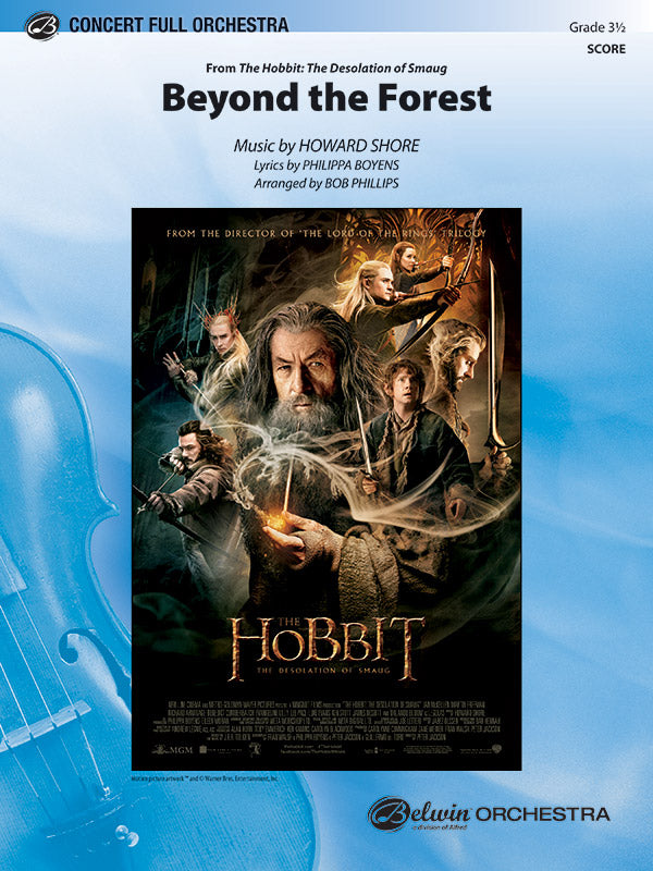 Beyond the Forest (from The Hobbit: The Desolation of Smaug): Flute Sheet Music Preview