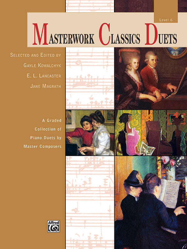 Masterwork Classics Duets, Level 6 Cover Image