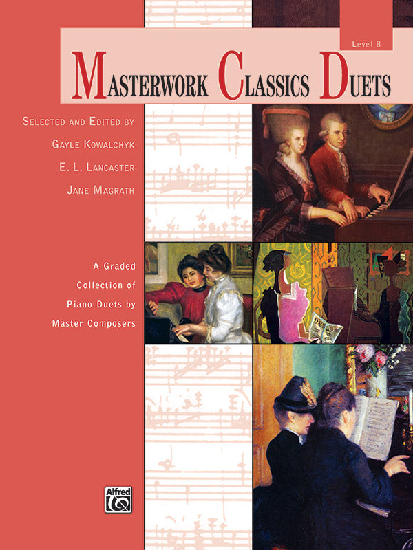 Masterwork Classics Duets, Level 8: A Graded Collection of Piano Duets by Master Composers Sheet Music Preview