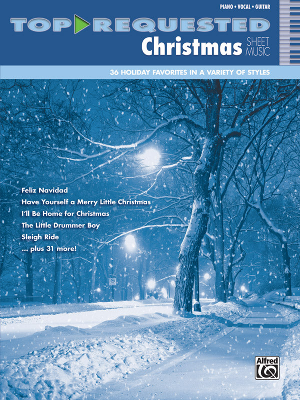 Top-Requested Christmas Sheet Music Cover Image