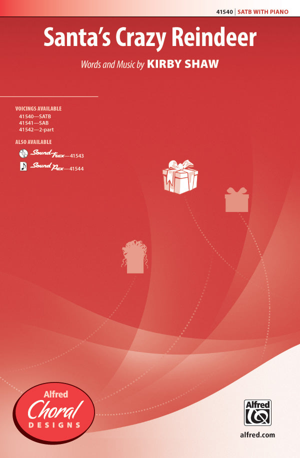 Santa's Crazy Reindeer Cover Image