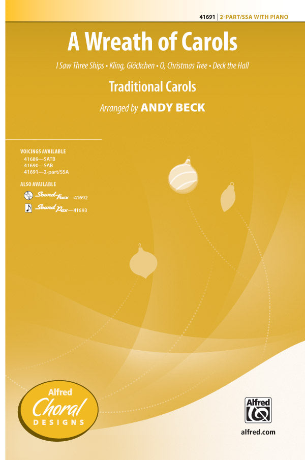 A Wreath of Carols Sheet Music Preview