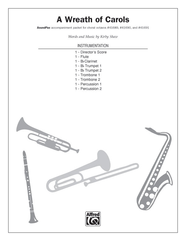 A Wreath of Carols: Flute Sheet Music Preview