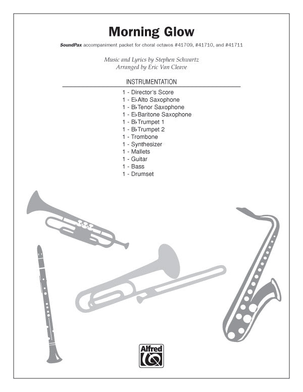 Morning Glow: Trumpet 1 Sheet Music Preview