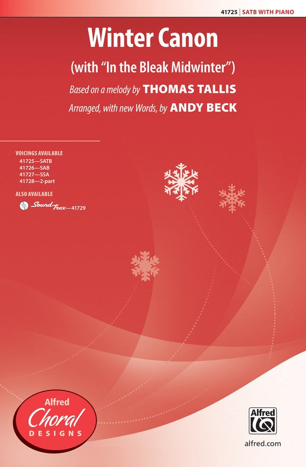 Winter Canon Sheet Music Preview